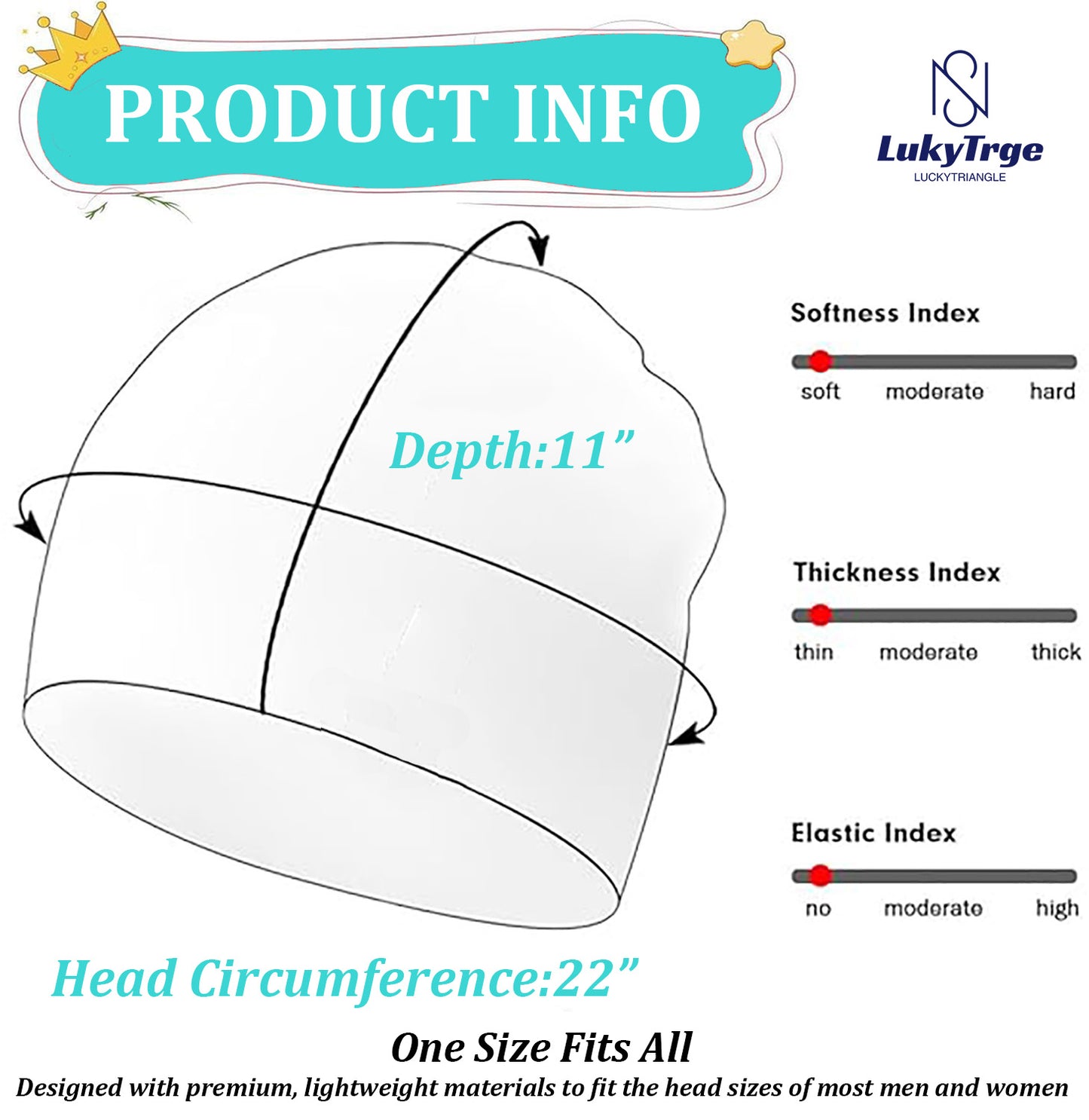 EMF Protection Beanies Cap,Unisex Faraday Hat,Microwave,5G,RF,WiFi Shielding